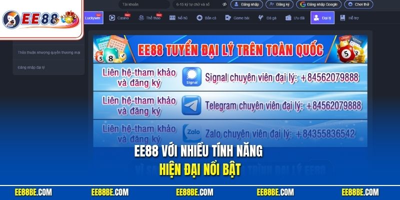 Giới thiệu EE88 với nhiều tính năng hiện đại nổi bật